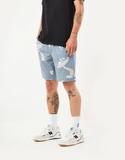 RIPNDIP Euphoria Swim Shorts - Light Slate