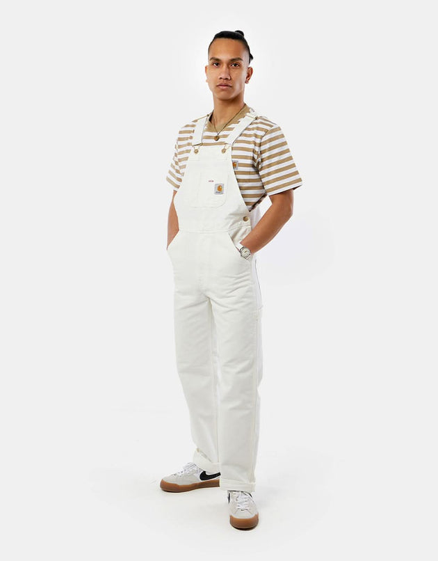 Carhartt WIP Bib Overall - Wax (Stone Washed)