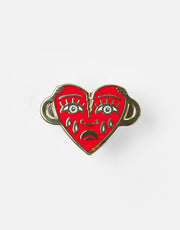 Route One Love Will Tear Us Apart Pin - Gold