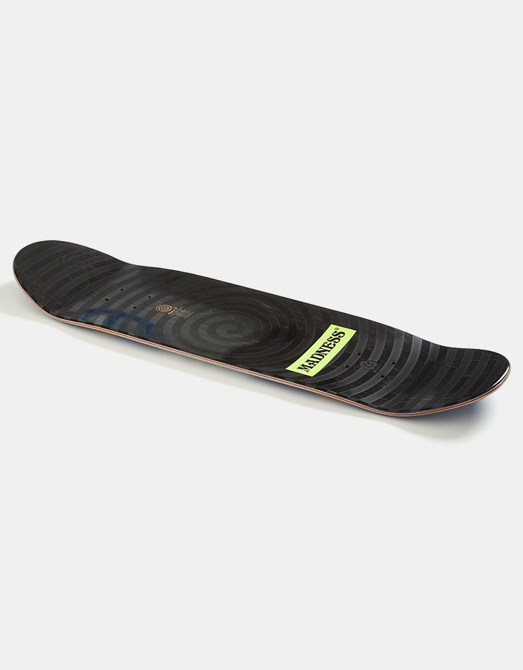 Madness Manipulate Black R7 Skateboard Deck - 8.94"