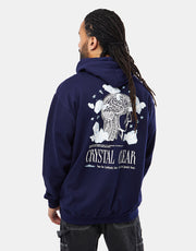 Route One Crystal Clear Pullover Hoodie - Navy
