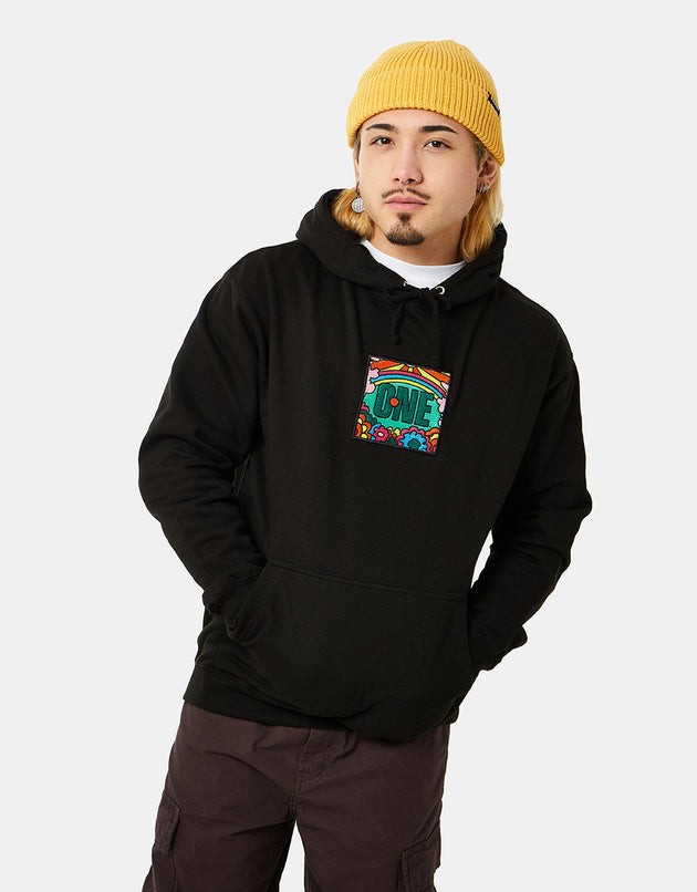 Route One Fresh Up Pullover Hoodie - Black