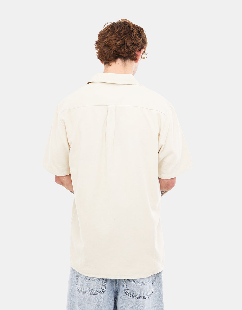 Route One Cord Pool Shirt - Natural
