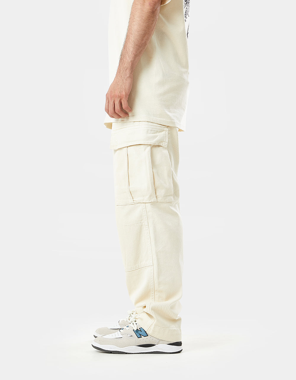 Route One Classic Cargo Pants - Stone