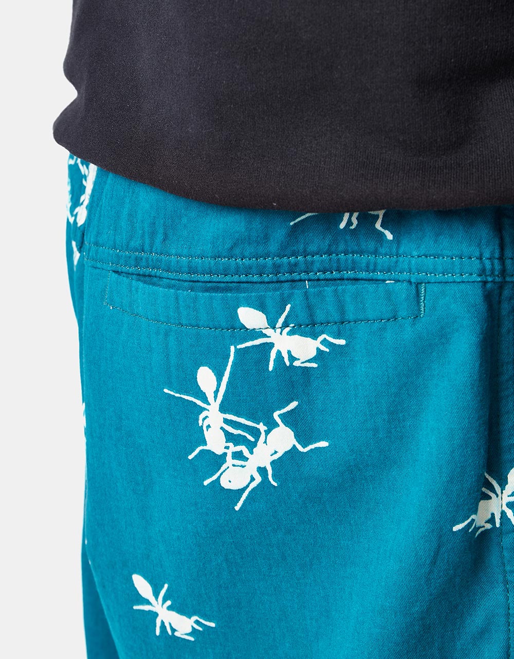 Route One Organic Baggy Pants - Ants Shaded Spruce/Stone