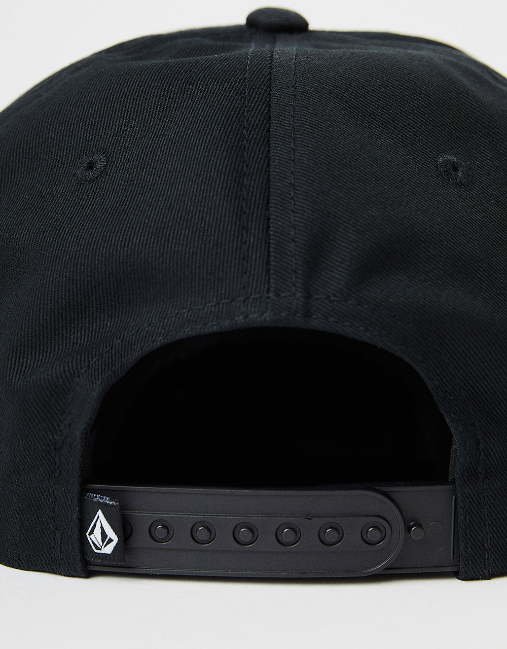 Volcom Demo Adjustable Snapback Cap - Rinsed Black