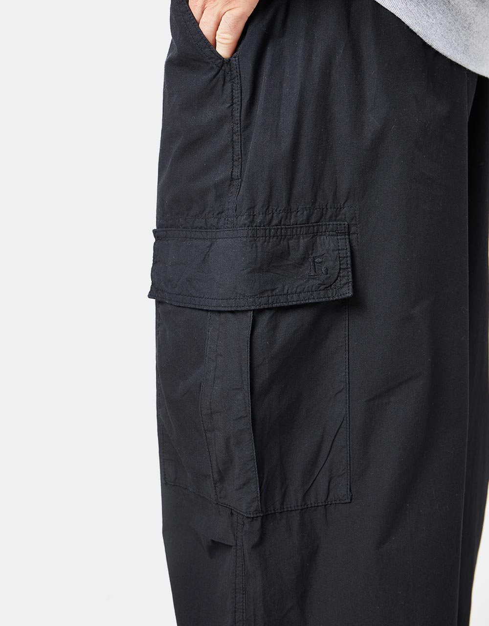 Route One Super Baggy Cargo Pant - Black