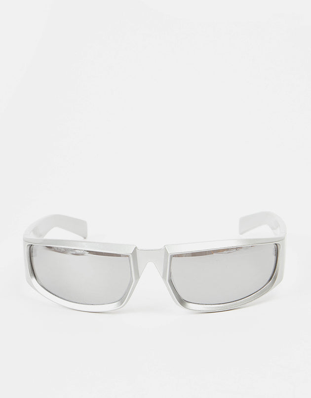 Route One Racer Sunglasses - Silver