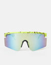 Route One Eastbound Sunglasses - Yellow/Blue Mirror