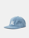 Route One Croak Cord 6 Panel Cap - Stone Blue