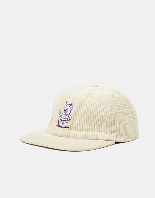 Route One Down The Hatch Cord 6 Panel Cap - Natural