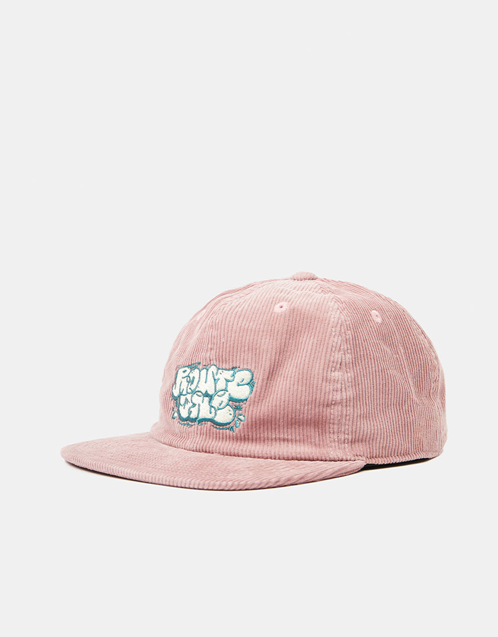 Route One Tag 2.0 Cord 6 Panel Cap - Dusty Pink