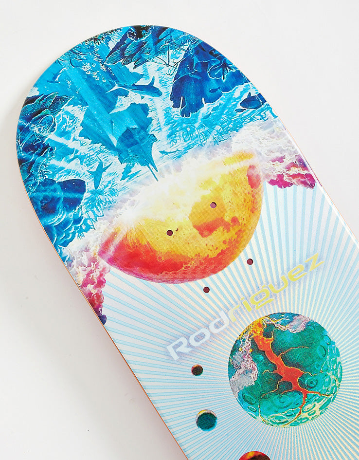 Primitive Rodriguez New Worlds Skateboard Deck - 8.25"