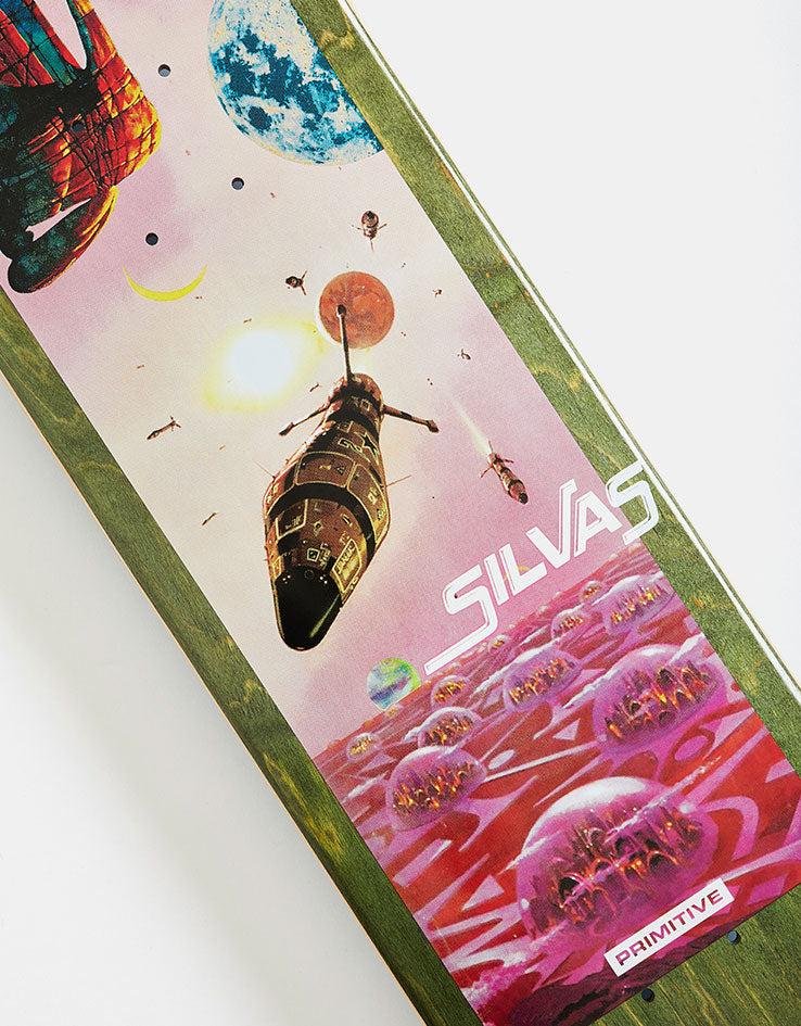 Primitive Silvas New Worlds Skateboard Deck - 8"