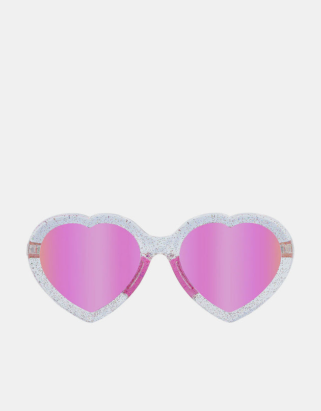 Pit Viper Rainbow Glitter Admirer Sunglasses - Purple Mirror