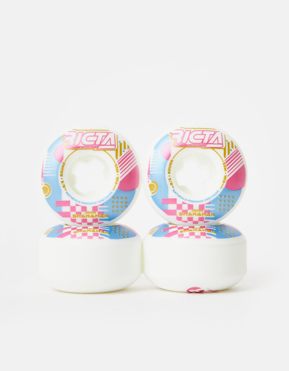 Ricta Shanahan Flux Naturals Round 101a Skateboard Wheels - 53mm