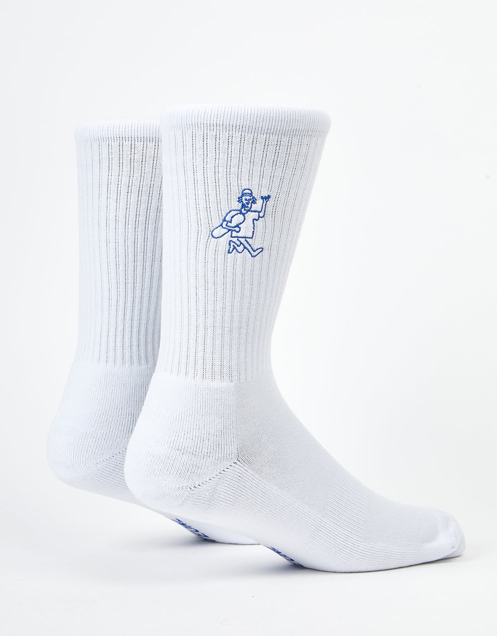Route One Good Day Crew Socks -White