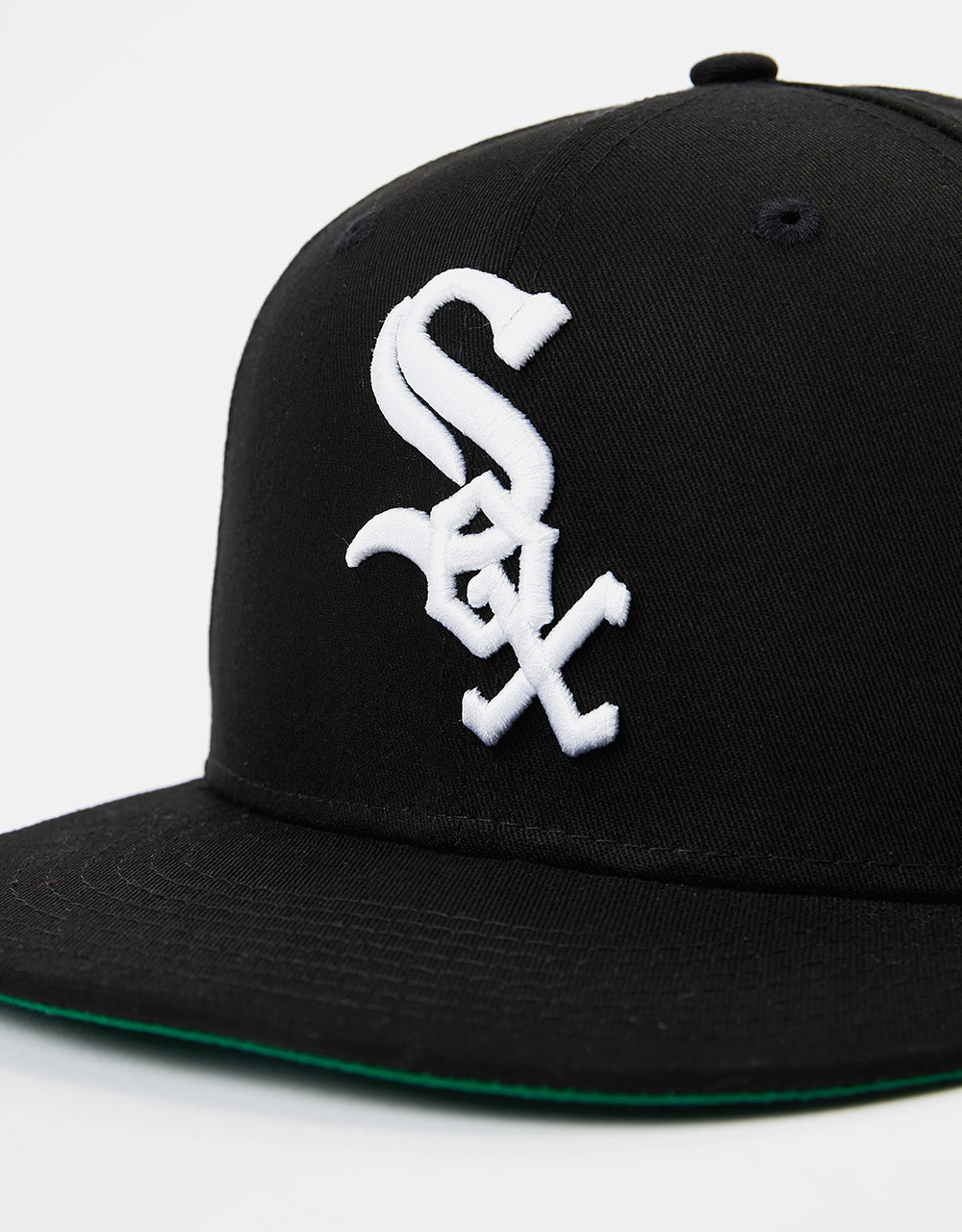 New Era 9Fifty® Chicago White Sox Team Side Patch Cap  - Black/White