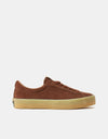 Last Resort AB VM002 Suede Lo Skate Shoes - Chocolate Brown/Gum