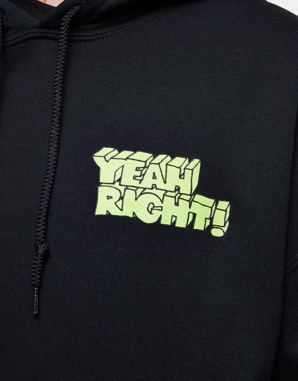 Girl Yeah Right! 20 Year Pullover Hoodie - Black
