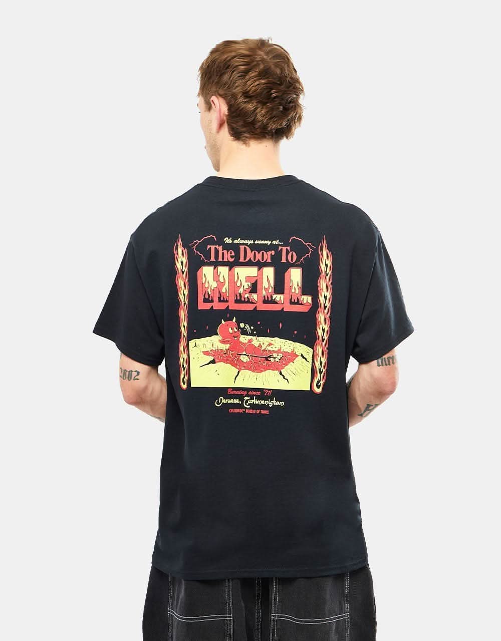 Playdude Door To Hell T-Shirt - Black – Route One