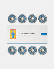 Girl Blue ABEC 3 Skateboard Bearings