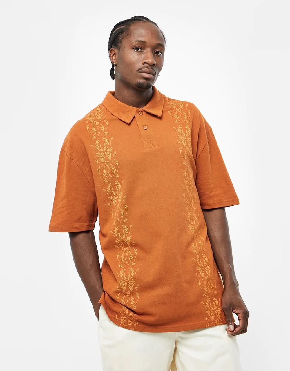 Route One Classic Pique Polo Shirt - Wreath