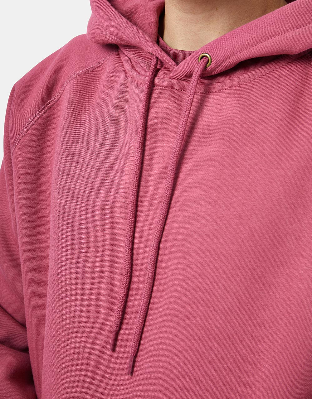 Carhartt WIP Hooded Chase Sweatshirt - Punch/Gold