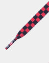 Mr. Lacy Printies Laces - Checkered Red/Black