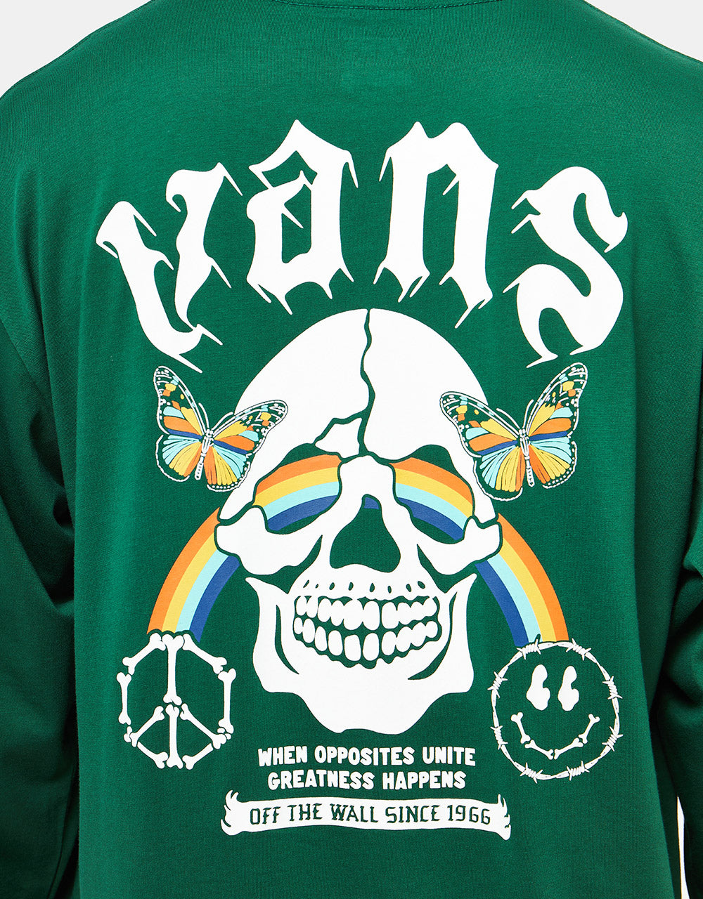 Vans Opposites Unite L/S T-Shirt - Eden