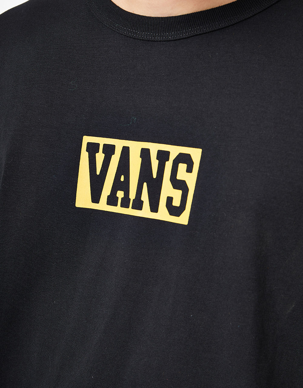Vans Off The Wall Varsity L/S T-Shirt - Black