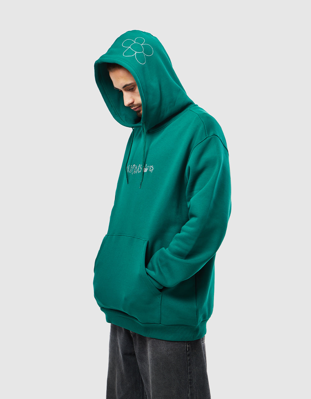 Adidas x Liisa Chisholm Pullover Hoodie - Dark Green