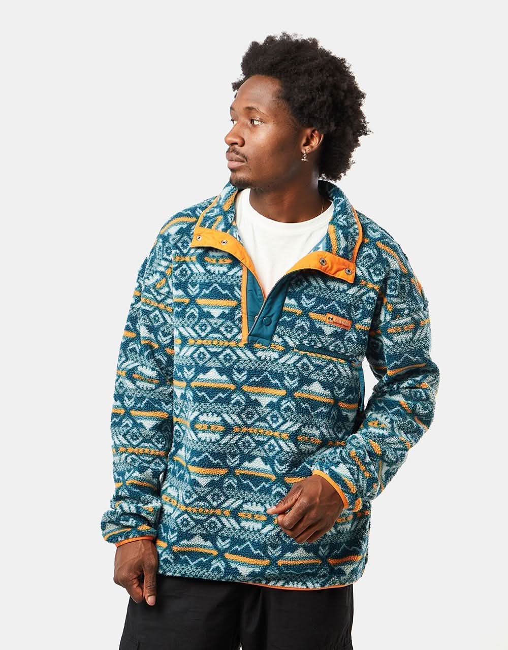 Columbia snap fleece on sale