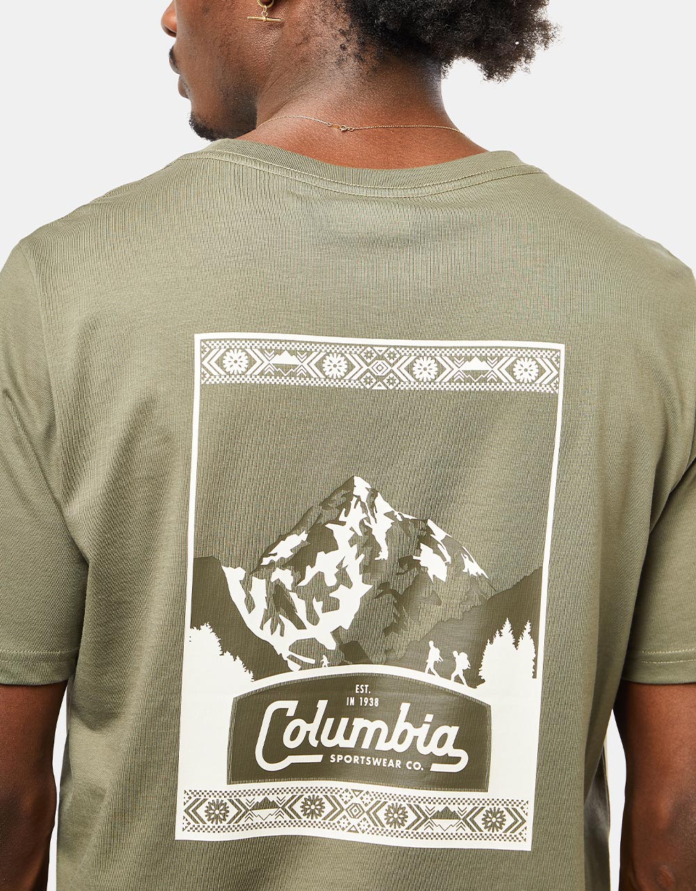 Columbia CSC™ Timberline Trails Seasonal Logo T-Shirt - Stone Green/Timberline Trails Graphic