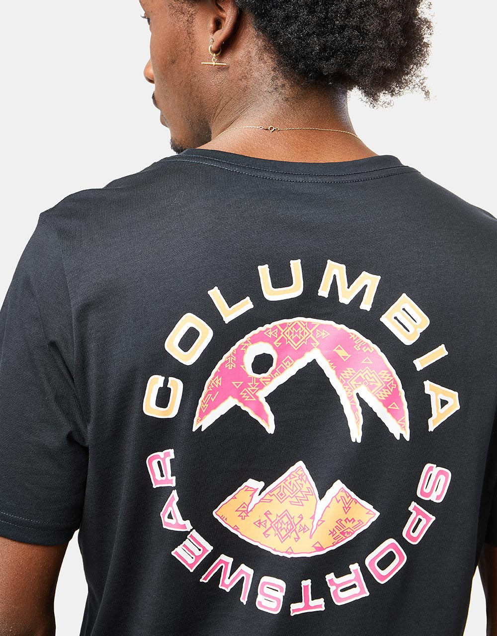 Columbia Rapid Ridge™ Back Graphic II T-Shirt - Black/Circular Heritage Graphic