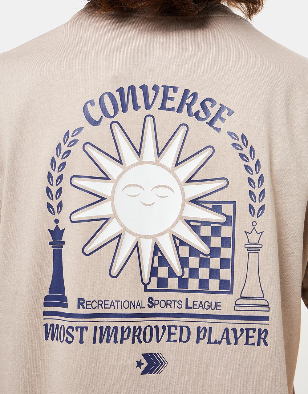 Converse Chess League T-Shirt - Wonder Stone