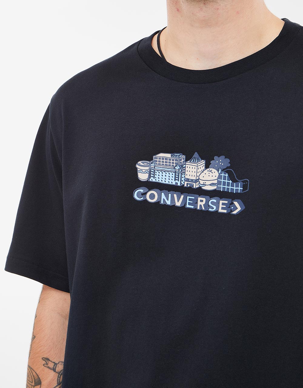Converse City Tour T-Shirt - Converse Black