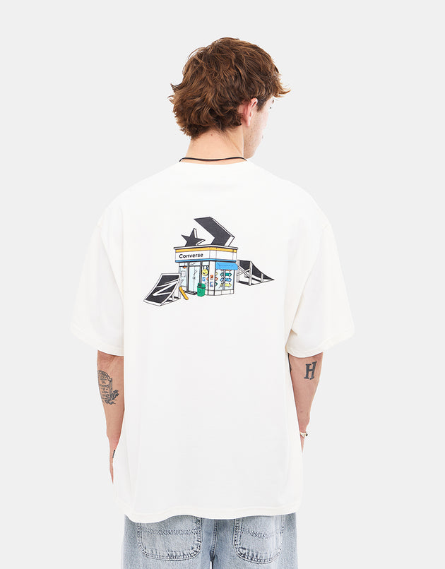 Converse Skateboard T-Shirt - Converse Egret