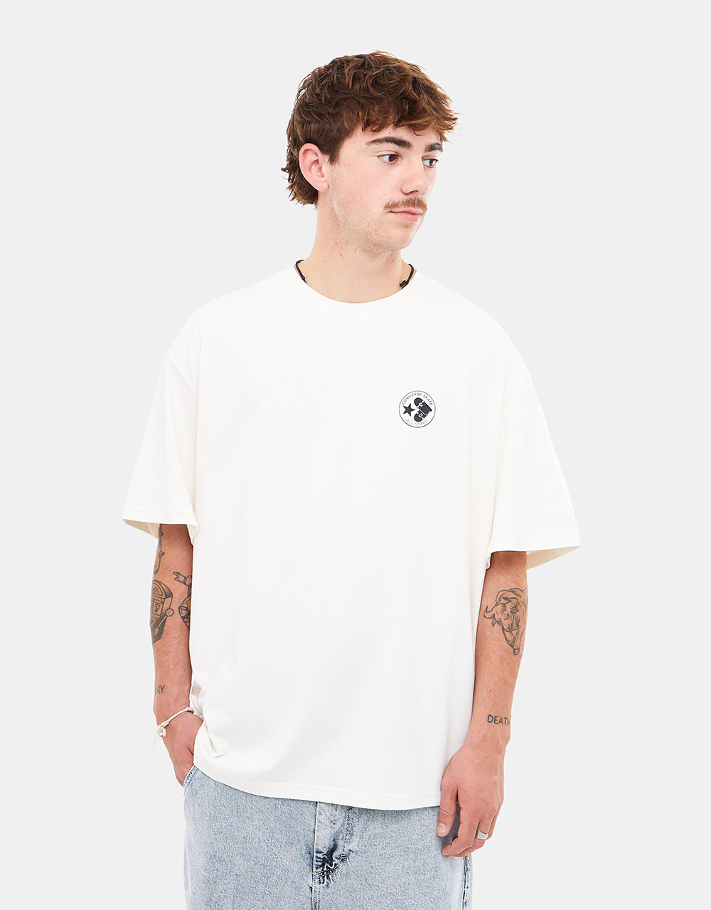 Converse Skateboard T-Shirt - Converse Egret