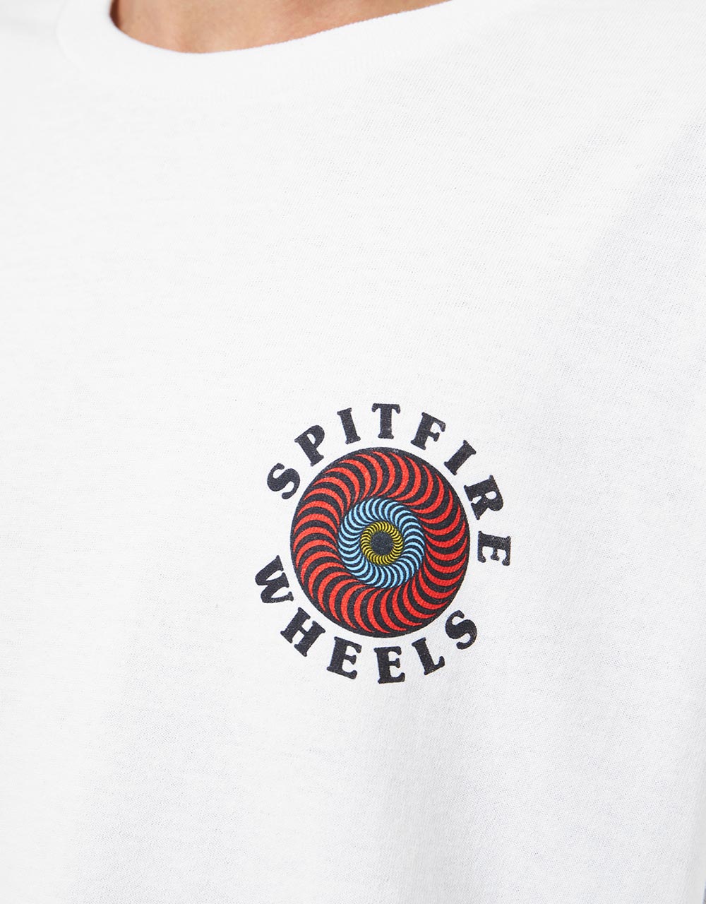 Spitfire OG Classic Fill T-Shirt - White/Multi