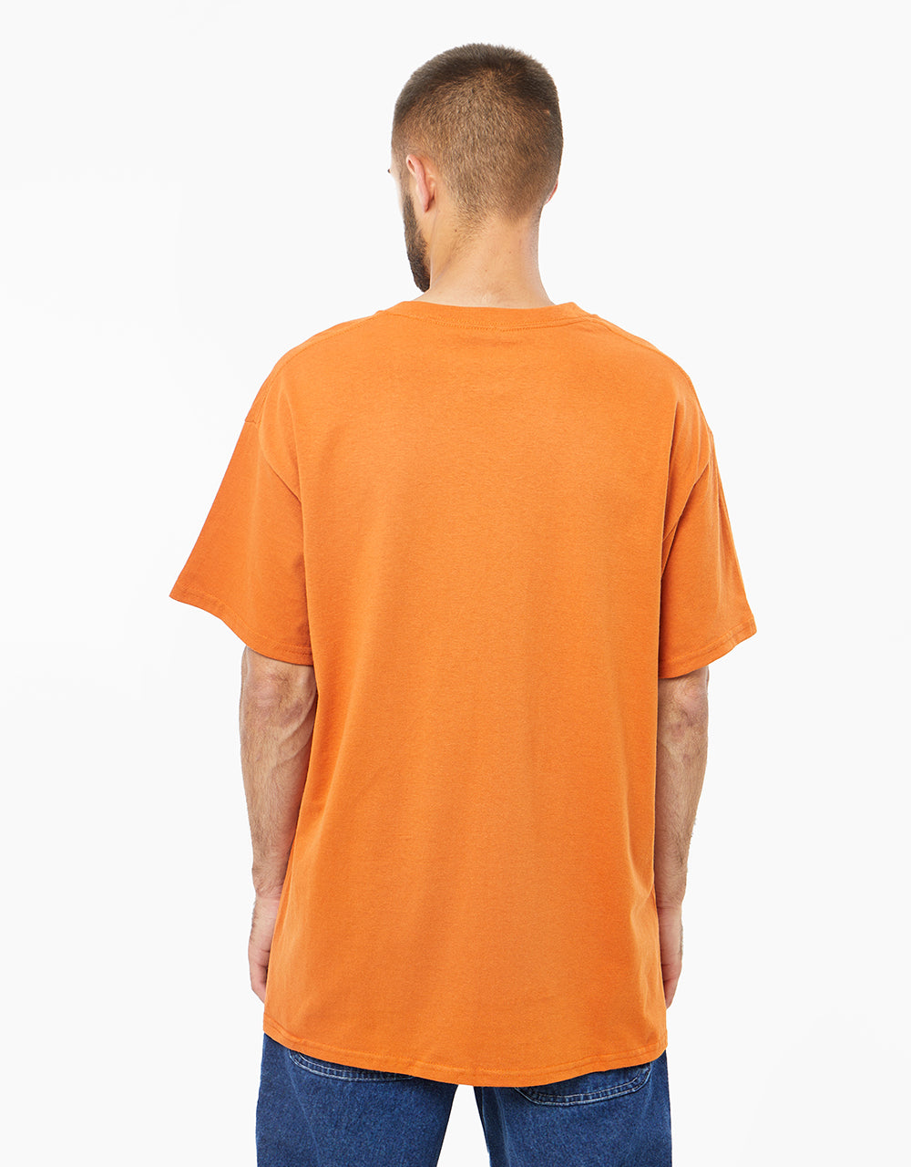 Krooked Sweatpants T-Shirt - Orange/Multi