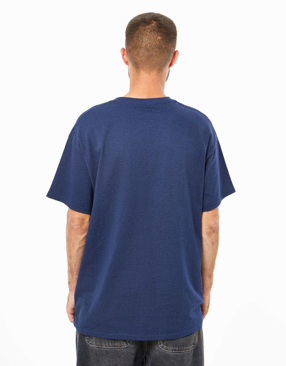 Krooked Style T-Shirt - Navy/Multi