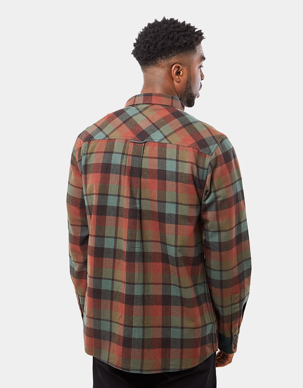 Kavu Buffaroni Flannel Shirt - Elder Leaf