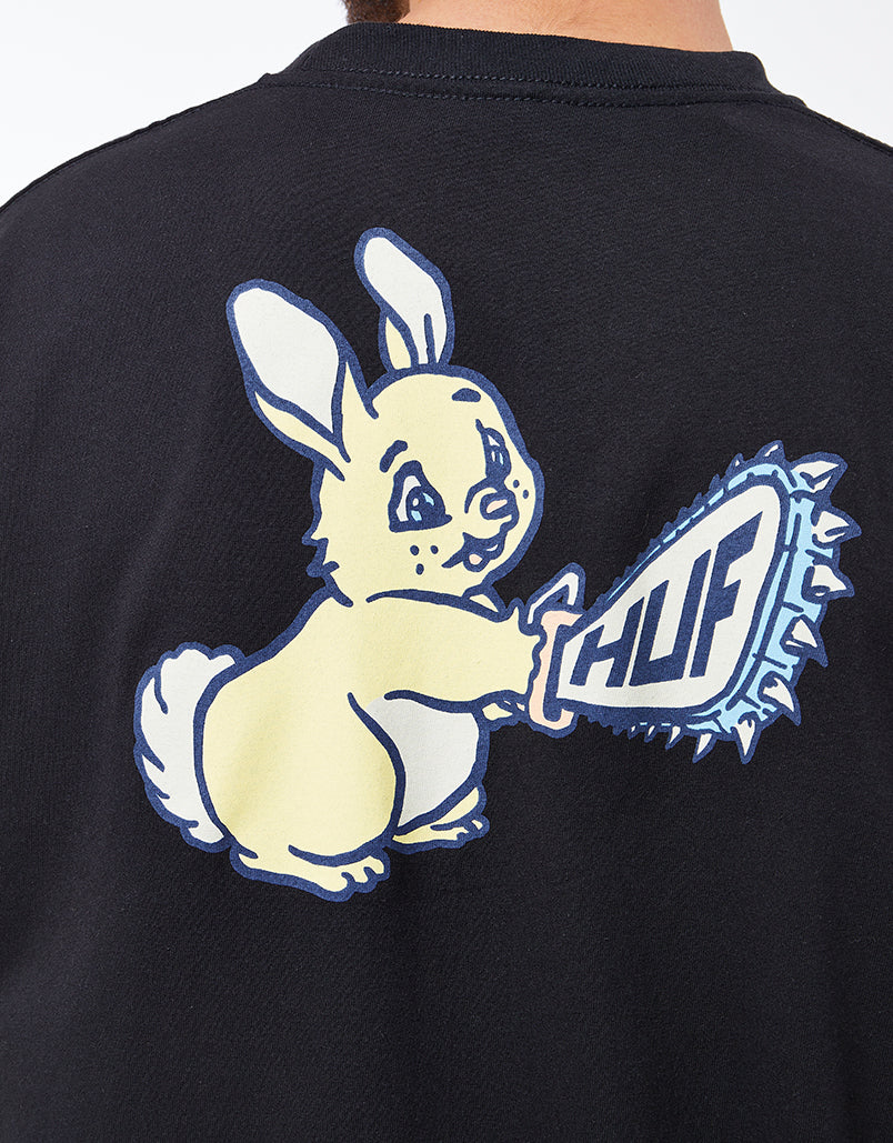 HUF Bad Hare Day T-Shirt - Black
