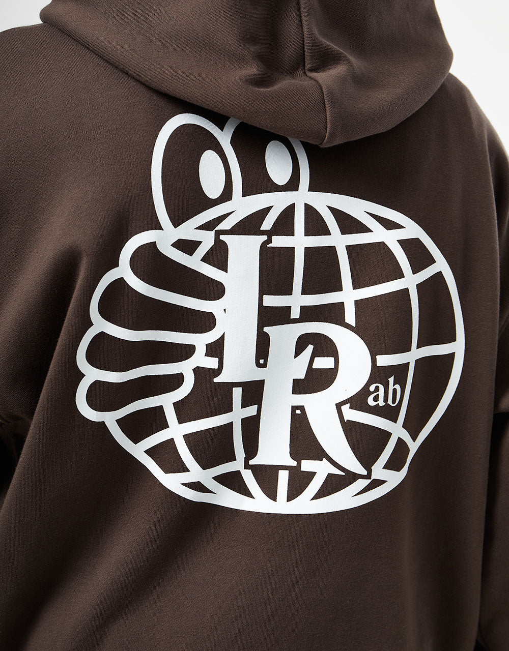 Last Resort AB Atlas Monogram Pullover Hoodie - Dark Brown