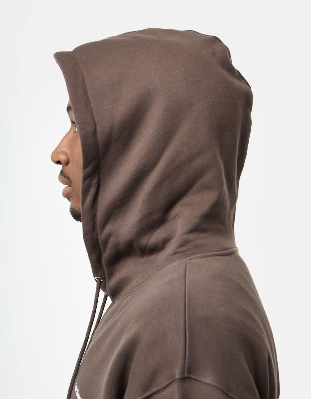 Last Resort AB Atlas Monogram Pullover Hoodie - Dark Brown