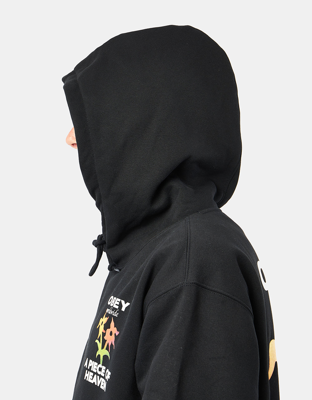 Obey A Piece Of Heaven Pullover Hoodie - Black