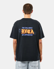 RVCA Del Toro Organic T-Shirt - Black