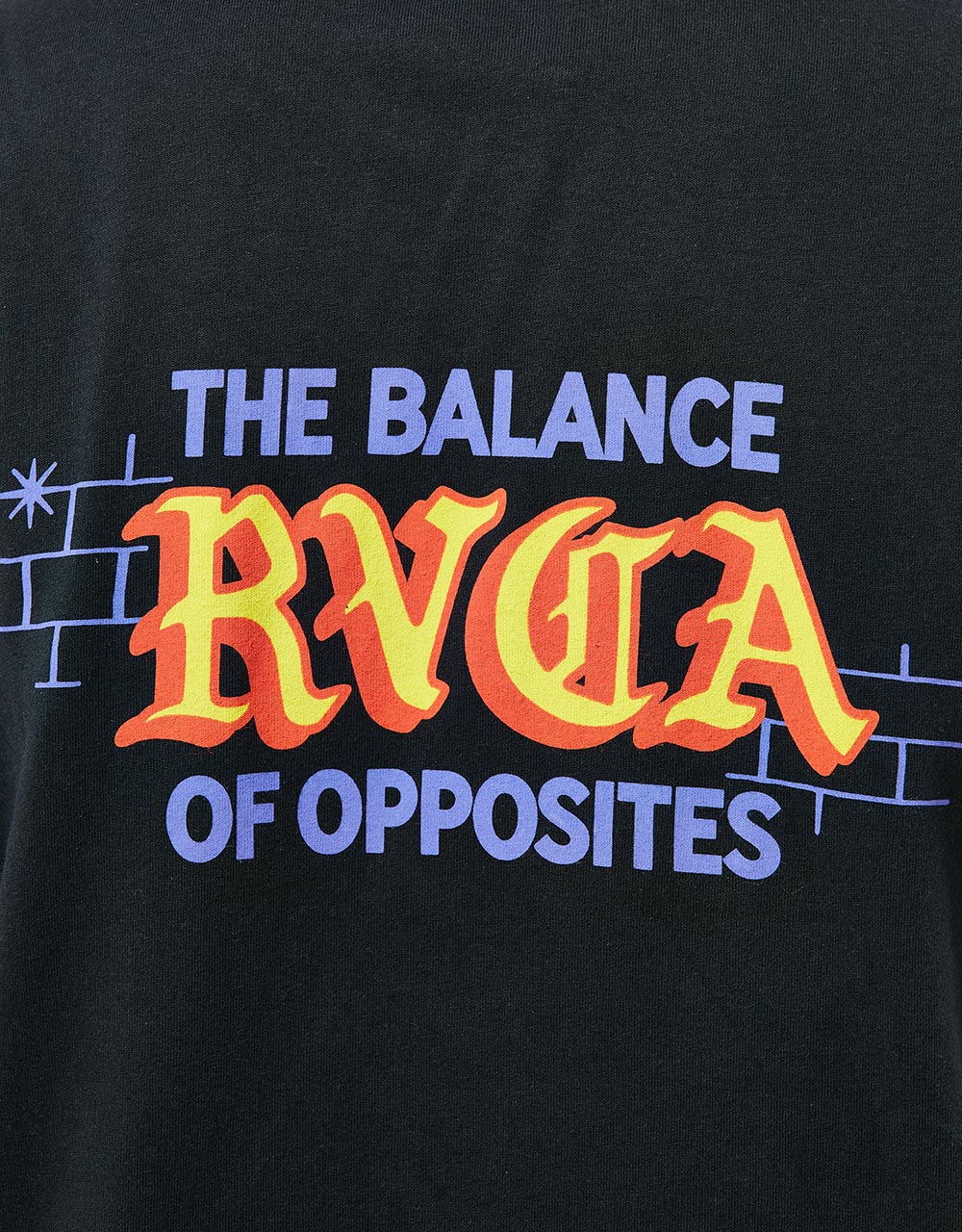 RVCA Del Toro Organic T-Shirt - Black
