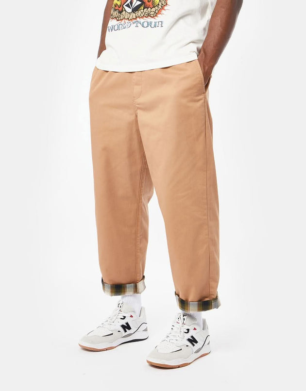 Volcom x Simon Bannerot Elasticated Waist Pant - Dusty Brown